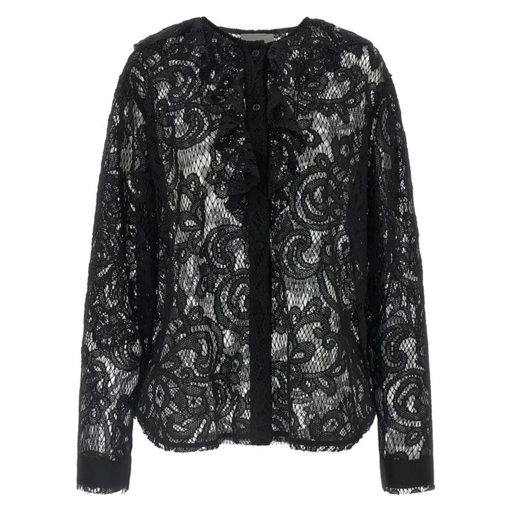 Nude Women Lace Shirt